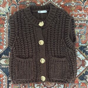 Chunky Knit Zara Vest
